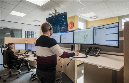 Einsatzzentrale des Weißen Kreuzes